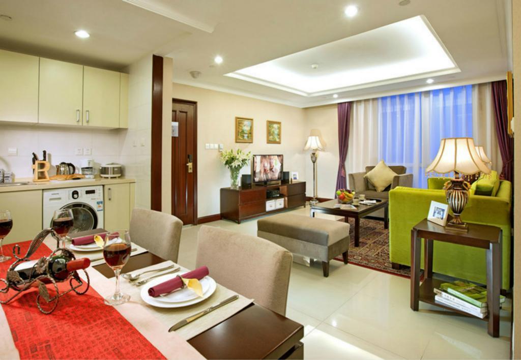 Ariva Tianjin Serviced Apartment Pokój zdjęcie